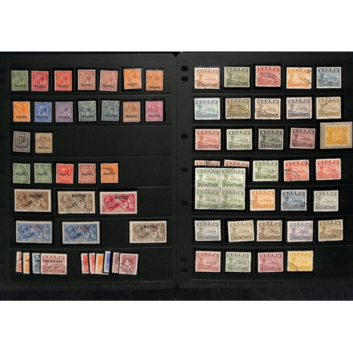 1238 - 1916-48 Used collection with some additional stamps including 1916-23 set, 1923 ½d - 2d, De La ... 