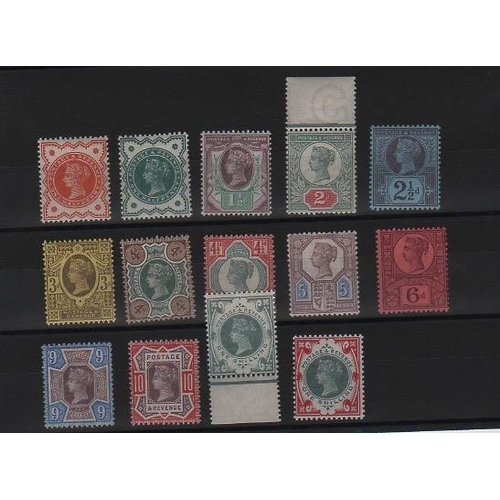 409 - 1887-1900 ½d - 1/- 