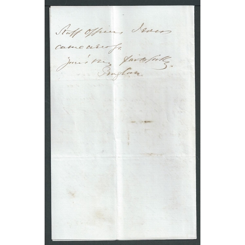 648 - Lord Raglan. 1854 (Dec 27) Letter to General Yorke written and signed by Lord Raglan, headed 