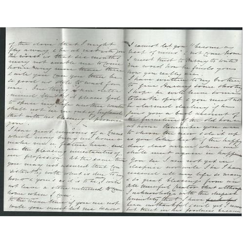 650 - 1855 (Dec 1-29) Letters from Col. E. Goulburn written from 