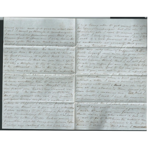 650 - 1855 (Dec 1-29) Letters from Col. E. Goulburn written from 