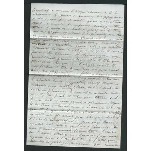 650 - 1855 (Dec 1-29) Letters from Col. E. Goulburn written from 