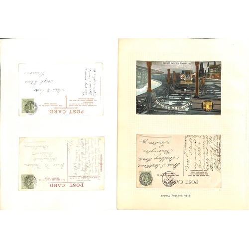 713 - 1845-1950 Covers and cards (40) including T.P.O cancels, letters from railway companies, 1906 L.N.W.... 