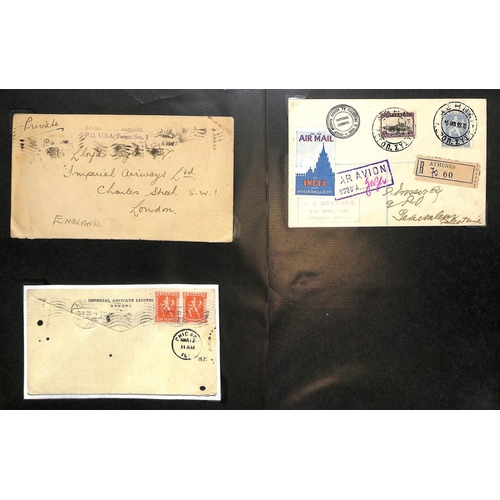 77 - Greece / Corfu. 1929-32 Covers carried by Imperial Airways, mainly first flights comprising 1929 (Ap... 