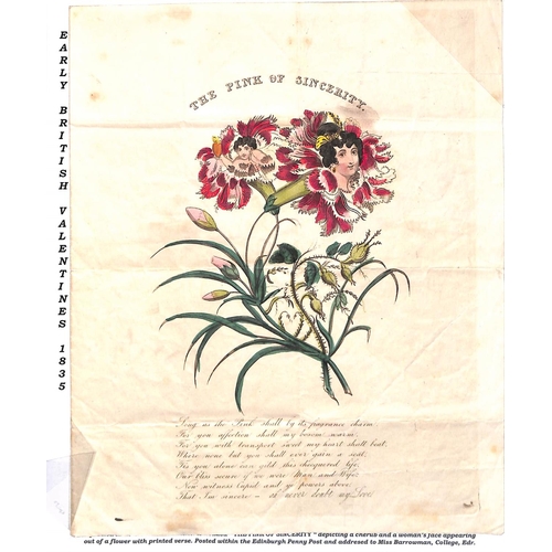 779 - 1835 Valentine lettersheet headed 