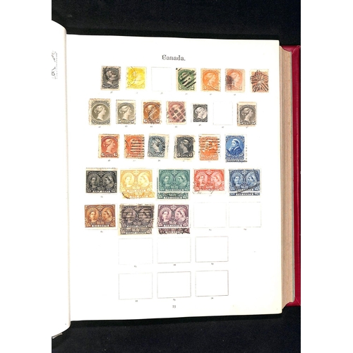 901 - 1840-97 Mint and used collection in an 1897 Imperial album, including G.B 1d black (four margins, ve... 