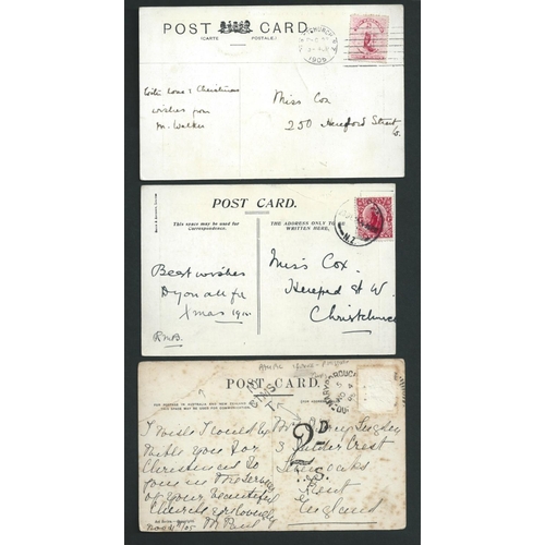 905 - Pacific Islands - Picture Postcards. 1903-10 Picture postcards of Fiji (8, all posted at Suva or Lau... 