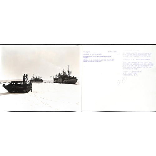 955 - Operation Highjump / Windmill. 1946-48 Large (mainly 25x20cm) Press Photos taken during 1946-47 Oper... 