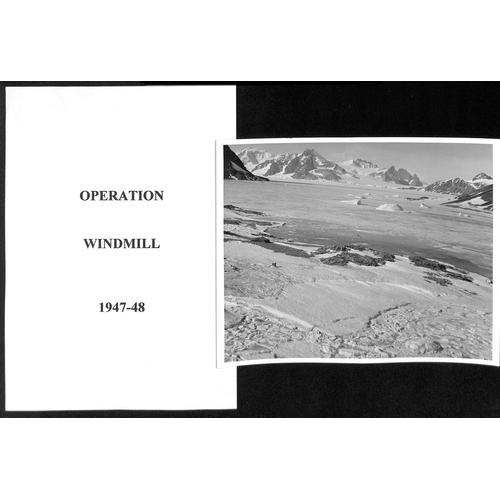 955 - Operation Highjump / Windmill. 1946-48 Large (mainly 25x20cm) Press Photos taken during 1946-47 Oper... 