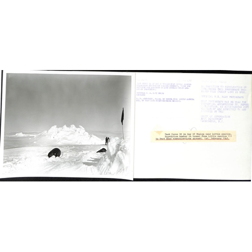 955 - Operation Highjump / Windmill. 1946-48 Large (mainly 25x20cm) Press Photos taken during 1946-47 Oper... 