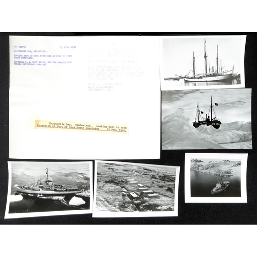 955 - Operation Highjump / Windmill. 1946-48 Large (mainly 25x20cm) Press Photos taken during 1946-47 Oper... 