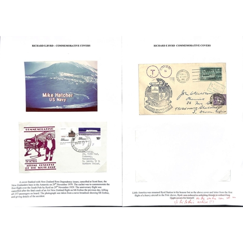 956 - Operation Deep Freeze. 1956-69 Covers and cards, various cancels and cachets from Little America, Po... 