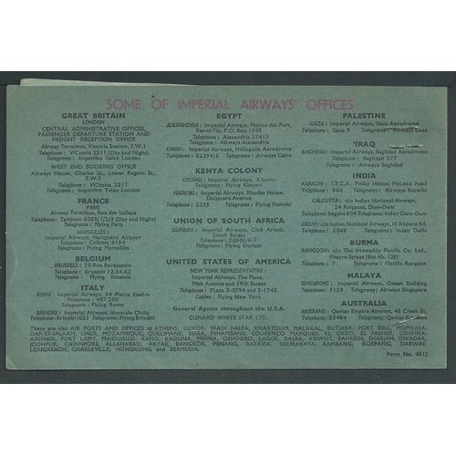 64 - Bermuda / West Indies. 1929 St. Lucia to San Juan and 1932 St. Vincent to Barbados first flight cove... 