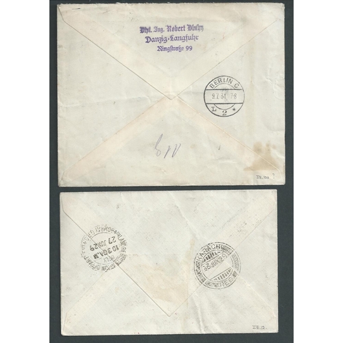 66 - Covers to India. 1929-37 Covers to India comprising 1929 covers from Switzerland to Karachi (3) and ... 