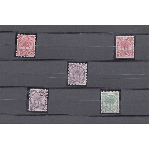 1289 - 1878-1935 Used collection in a stockbook including 1878-79 6d (trimmed perfs at base, 1992 A.P.S Cer... 