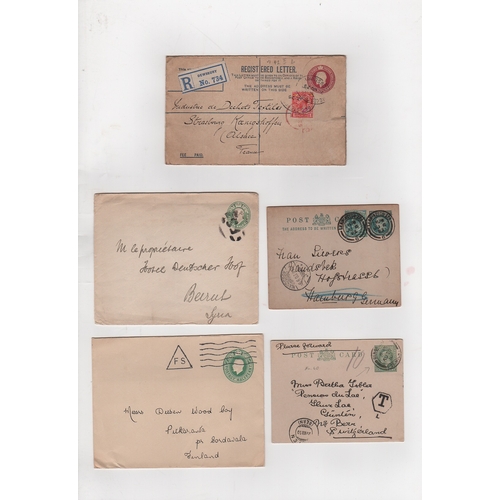 544 - 1861-1937 Covers and cards including 1908 (Oct 1) Junior Philatelic Society 