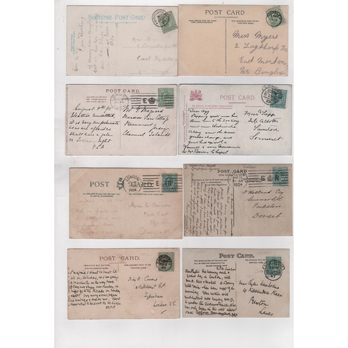 548 - 1903-26 Picture postcards and a few covers, various cancels including postage dues, single ring date... 