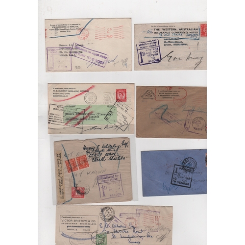 764 - Postage Due Printed Matter. 1895-1965 Printed Matter rate covers charged single rate postage for ret... 