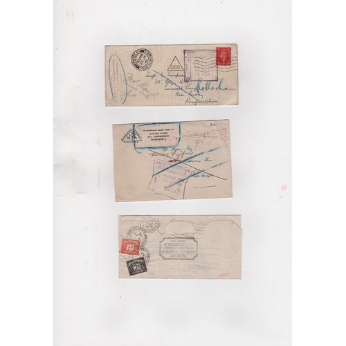 764 - Postage Due Printed Matter. 1895-1965 Printed Matter rate covers charged single rate postage for ret... 