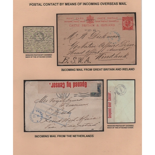 1338 - 1915-18 Covers and cards all with censor cachets, mainly circular types containing various numbers (... 