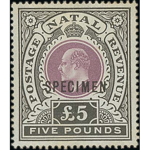 1310 - 1902 KEVII Crown CC £1 - £20 overprinted 