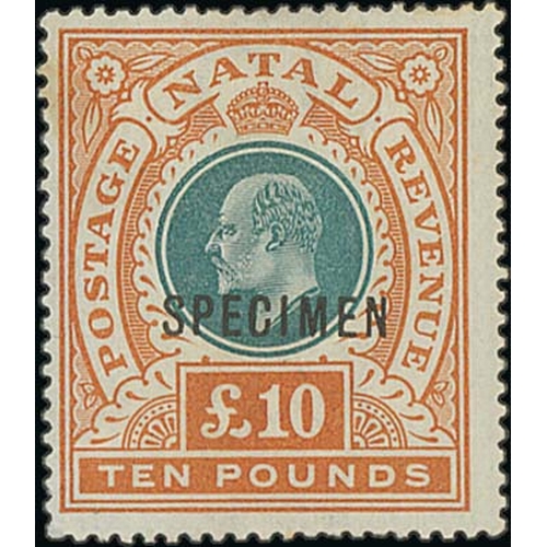 1310 - 1902 KEVII Crown CC £1 - £20 overprinted 