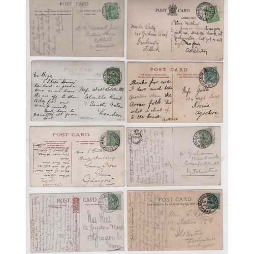 642 - 1889-1914 Cover and picture postcards (28) all with G&A Packet datestamps, the cover with 