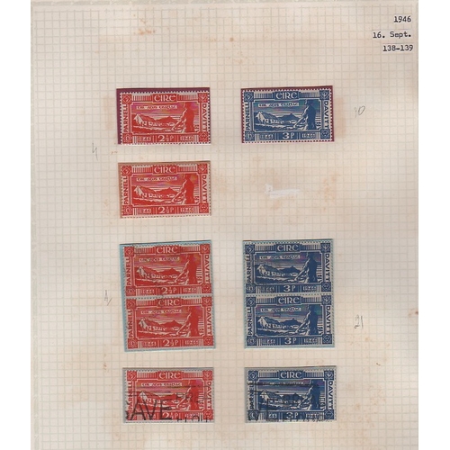 1158 - 1922-70 Mint and used collection on pages, 1922 overprints with many minor varieties, 1922-34 2d gre... 