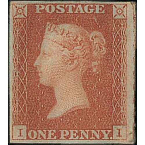 280 - 1841 1d Red-brown, unmounted mint singles comprising CE, DA, HC, HE, HG, IE, II, KA, QL, SE and SH, ... 