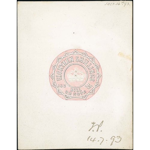 526 - 1893 Essay for an embossed 