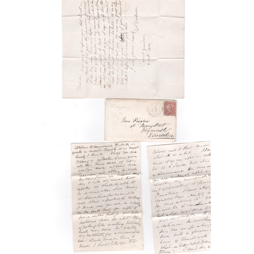 48 - James Dickson. 1802 Entire letter written and signed by the noted botanist James Dickson, posted fro... 