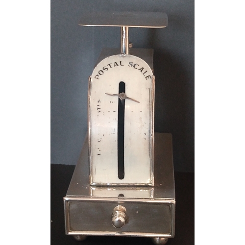9 - 1904 Hallmarked silver postal scales (Birmingham 1904, maker 