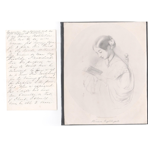 50 - Florence Nightingale. 1867 (Apr 20) Ten page letter to Miss Edwards, on 