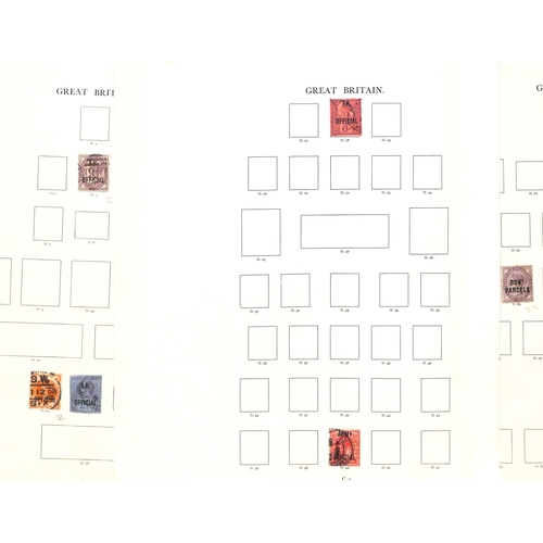 233 - 1840-1900 Mainly used collection in an album including 1d black (2, faults) and 1840 2d blue (cut in... 