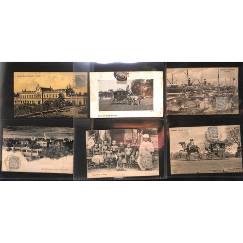 38 - Picture Postcards. 1912-28 Picture postcards of Lourenco Marques (44), Ceylon (39), Aden (9), Burma ... 