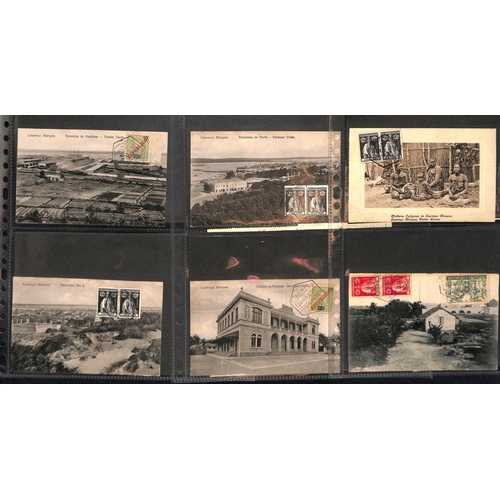 38 - Picture Postcards. 1912-28 Picture postcards of Lourenco Marques (44), Ceylon (39), Aden (9), Burma ... 