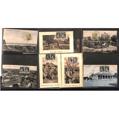 38 - Picture Postcards. 1912-28 Picture postcards of Lourenco Marques (44), Ceylon (39), Aden (9), Burma ... 