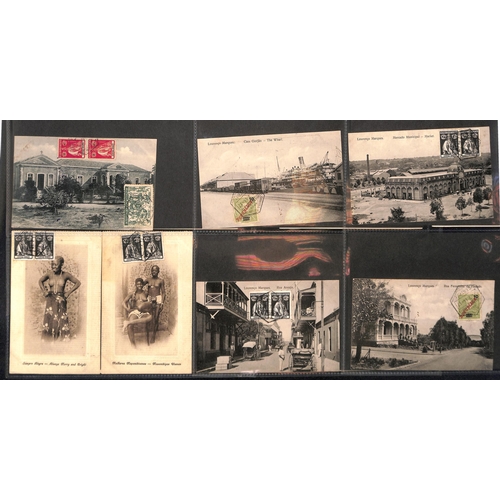 38 - Picture Postcards. 1912-28 Picture postcards of Lourenco Marques (44), Ceylon (39), Aden (9), Burma ... 