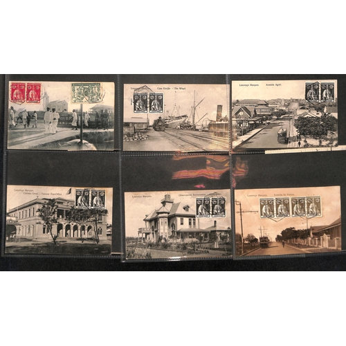 38 - Picture Postcards. 1912-28 Picture postcards of Lourenco Marques (44), Ceylon (39), Aden (9), Burma ... 