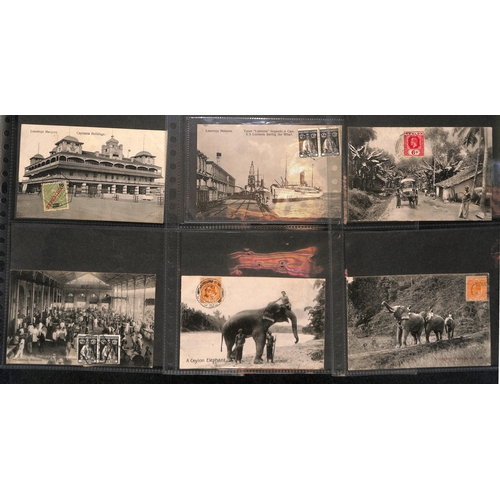 38 - Picture Postcards. 1912-28 Picture postcards of Lourenco Marques (44), Ceylon (39), Aden (9), Burma ... 
