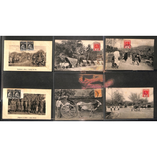 38 - Picture Postcards. 1912-28 Picture postcards of Lourenco Marques (44), Ceylon (39), Aden (9), Burma ... 