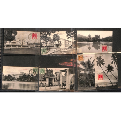38 - Picture Postcards. 1912-28 Picture postcards of Lourenco Marques (44), Ceylon (39), Aden (9), Burma ... 