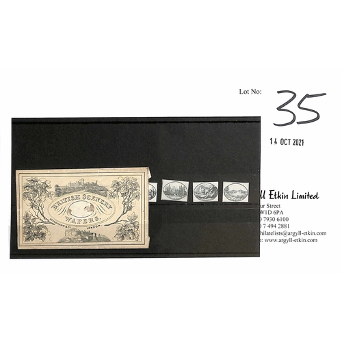 35 - c.1840 Small packet entitled 
