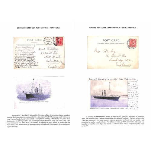 560 - 1898-1914 Covers and cards including cards written on 