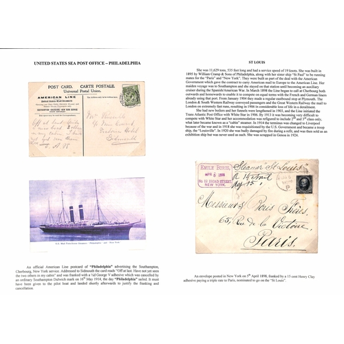 560 - 1898-1914 Covers and cards including cards written on 