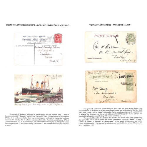 560 - 1898-1914 Covers and cards including cards written on 