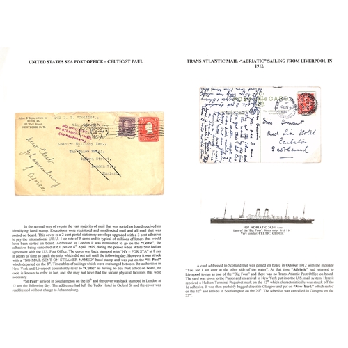 560 - 1898-1914 Covers and cards including cards written on 