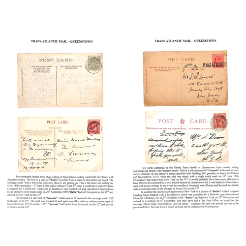 560 - 1898-1914 Covers and cards including cards written on 