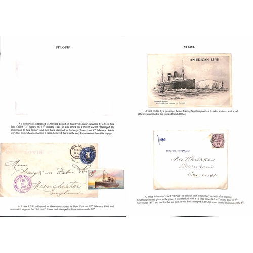 560 - 1898-1914 Covers and cards including cards written on 