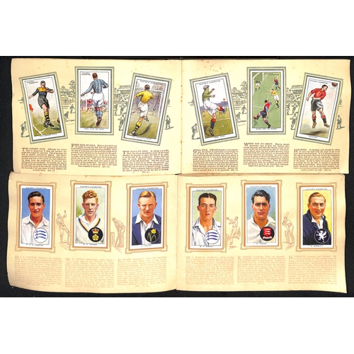 41 - Cigarette Cards. A large quantity in several albums and loose including Players, Wills, Churchmans, ... 
